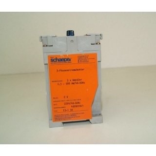 Schaeper ES-I 30 Stromw&auml;chter 3-Phasen
