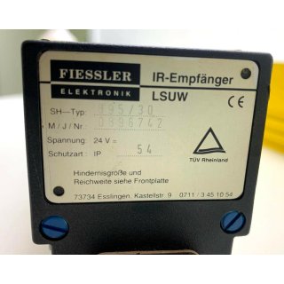 Fiessler Elektronik Lichtschranke LSUWNSR3-1  LSUW  Sender und Empfänger