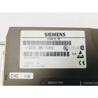 Siemens Simatic S5 6ES5306-7LA11 6ES5 306-7LA11