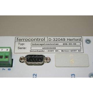 Ferrocontrol S04-00-00 Achsregelcontroler 