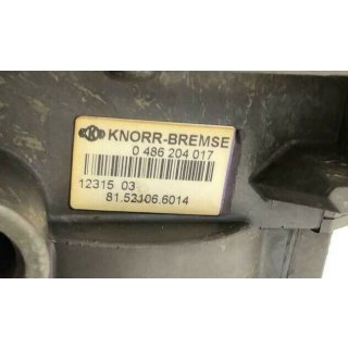 Knorr-Bremse  Zweikanalmodul EBS 0486204017 81.52106.6014 1231503