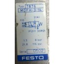 Festo Magnetventil MOFH-3-1/4  7876 + Magnetspule MSFG-24