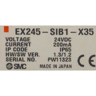 SMC EX245-SIB1-X35