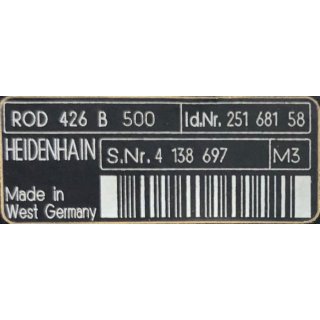 Heidenhain Drehgeber Encoder ROD 426 B 500
