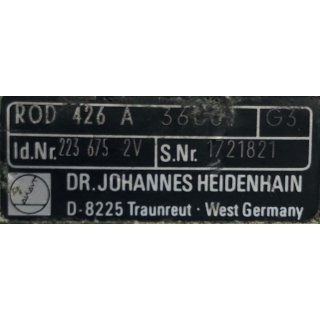 Heidenhain Drehgeber ROD 426 A 3600