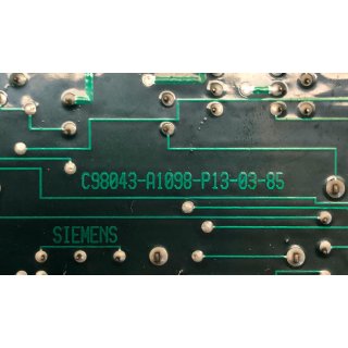 Siemens C98043-A1098-P13-03-85