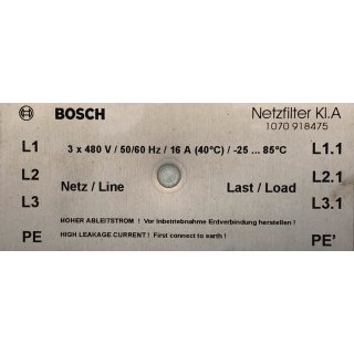 Bosch Netzfilter KI.A 1070 918475