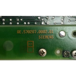 Siemens GE.570207.0002.01