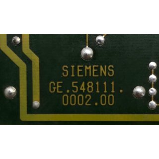 Siemens GE.548111.0002.00