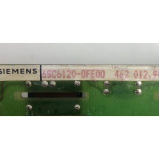 Siemens 6SC6120-0FE00 GE.462000.0022.01