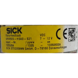 Sick Stegmann Drehgeber SRM50S-HSA0-S21