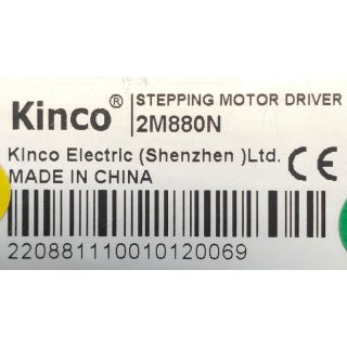 Kinco stepping motor driver 2M880N 2 M 880 N