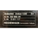 Heidenhain Bedienfeld Drehen V200