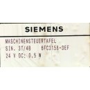 Siemens Maschinensteuertafel 6FC3158-3EF