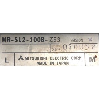 Mitsubishi MR-S12-100B-Z33