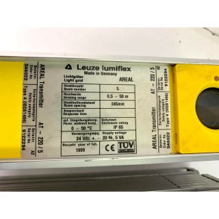 LEUZE LUMIFLEX LICHTGITTER / LICHTVORHANG  AT+AR-220/5