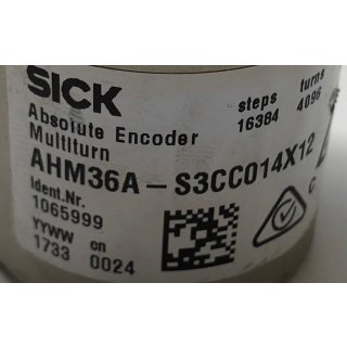Sick Encoder AHM36A-S3CC014X12