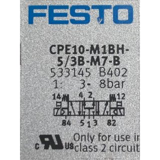 Festo Magnetventil CPE10-M1BH-5/3B-M7-B