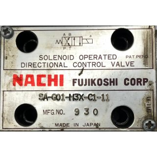 Nachi Ventil SA-G01-H3X-C1-11
