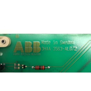 ABB Asea Robotics 3HAA 3563-ALG/2