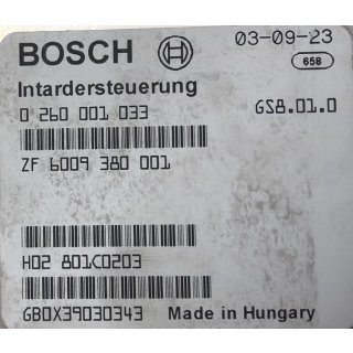 MAN Bosch Intardersteuergerät 0 260 001 033