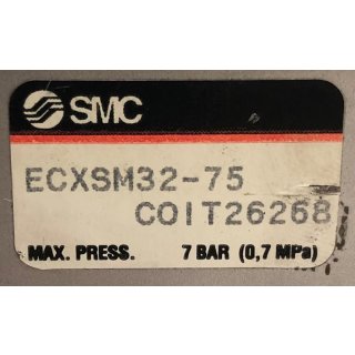SMC Doppelstangen-Zylinder ECXSM32-75