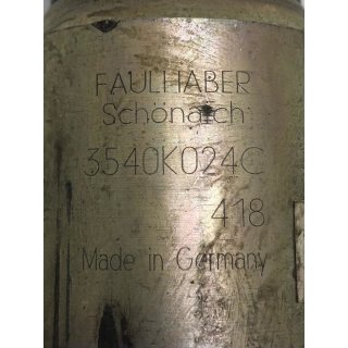 Faulhaber Getriebemotor 3540K024C