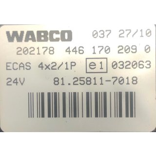 Wabco ECAS 4x2 81.25811-7018