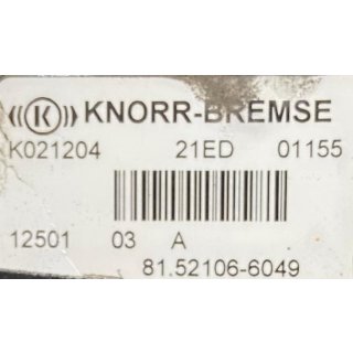 Knorr-Bremse Hydraulikeinheit K021204 21 ED 01155 12501 03 A 81.52106-6049 81 52106 6049