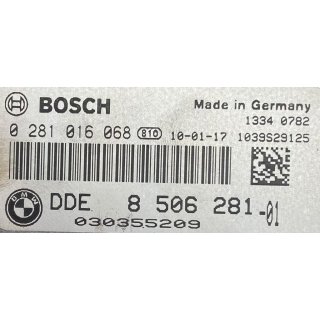 Motorsteuerger&auml;t BMW Bosch  0 281 016 068 0281016068