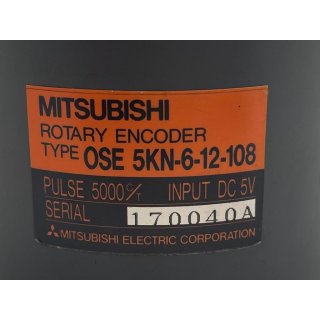 Mitsubishi Rotary Encoder OSE 5KN-6-12-108