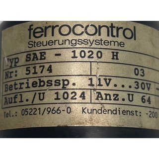 Ferrocontrol Drehgeber SAE-1020 H