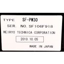 Meiryo Technica Corporation SF-PW30