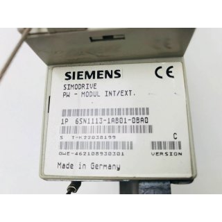 Siemens 6SN11131AB010BA0 6SN1113-1AB01-0BA0