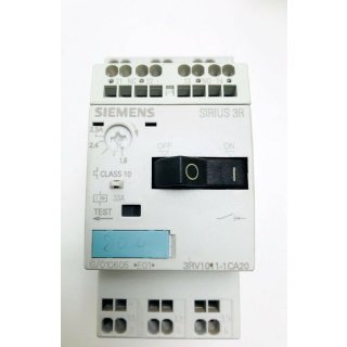 Leistungsschalter Siemens 3RV1011-1CA20