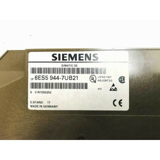 Siemens Simatic S5 6ES5 944-7UB21  